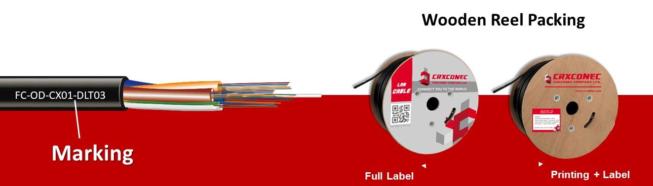 Disponibilità OEM di cavi a tubo allentato non metallici